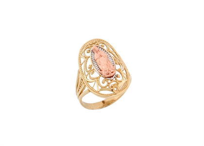 Filigree Mother Mary Ring